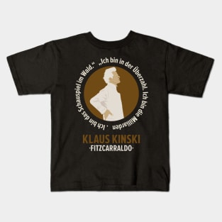 Fitzcarraldo: Iconic Cinematic Art on Shirts for True Movie Lovers Kids T-Shirt